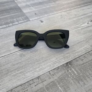 Toms Matte Black Sunglasses